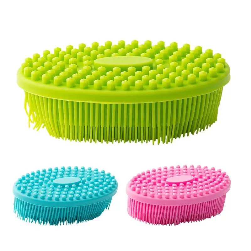 Silicone Sponge Dish Brush Kitchen cleaner brush Cleaning Brush  Efficient Sponge Kitchen Gadgets Dish Pot Scrubber Brush