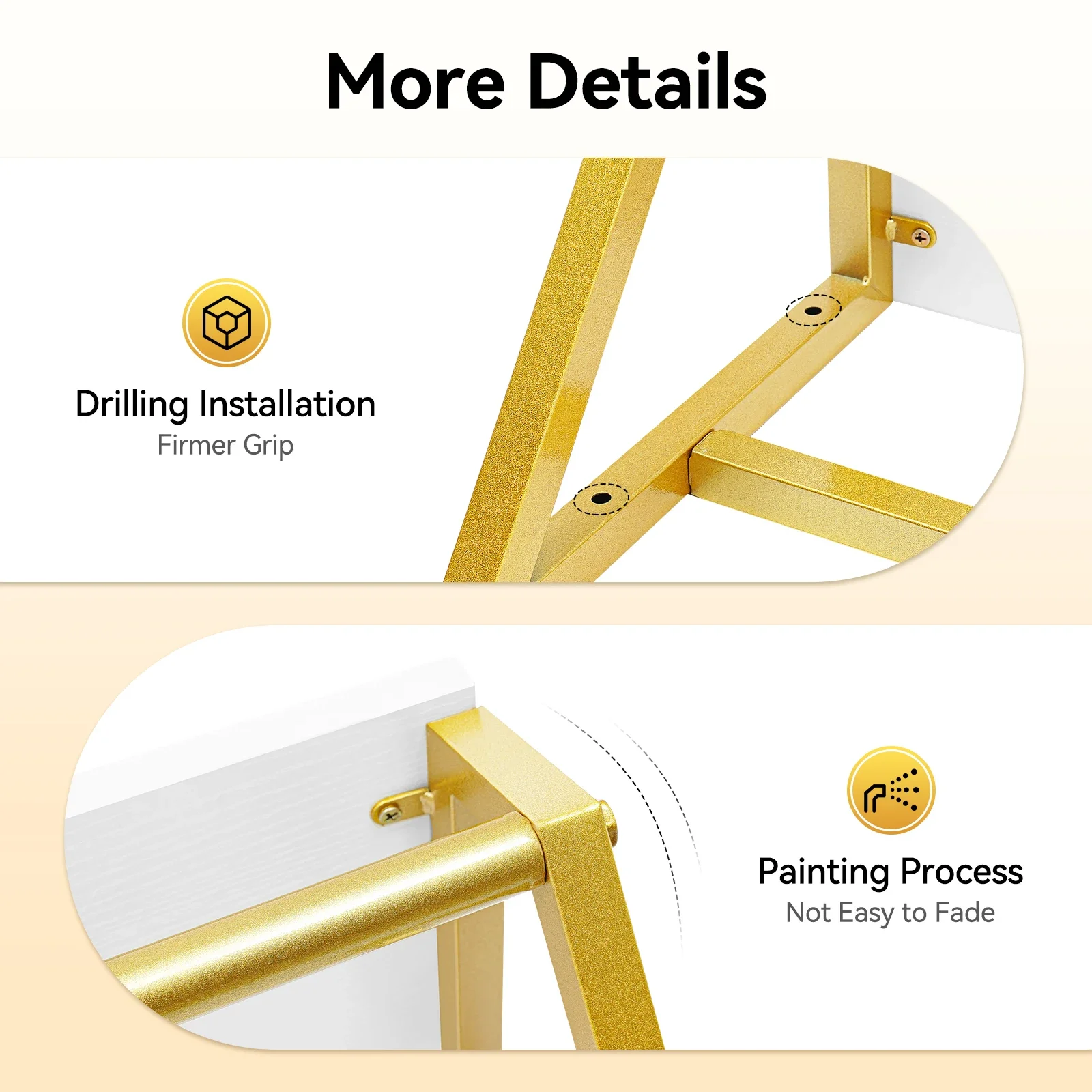 Wall-Mounted Garment Rack ,Modern Simple Clothing Store Heavy Metal Display Stand Garment Bar,Clothes Rail,Hanging Towel Rack