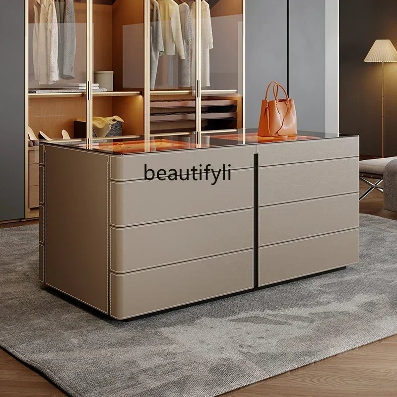 

SS new styleLight Luxury Cloakroom Nakajima Terrace Modern Home Multifunctional Jewelry Jewelry Display Cabinet ss 7486 ss 7486