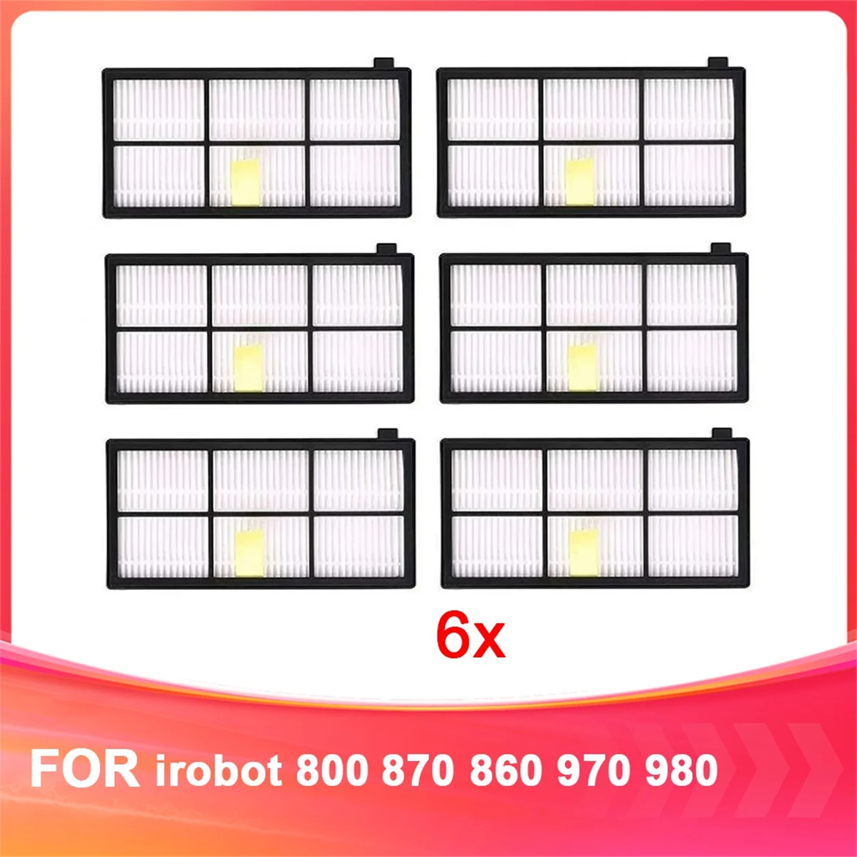 A71Z para 800, Hypa 870, 860, 970, 980 robô aspirador de pó acessórios filtro