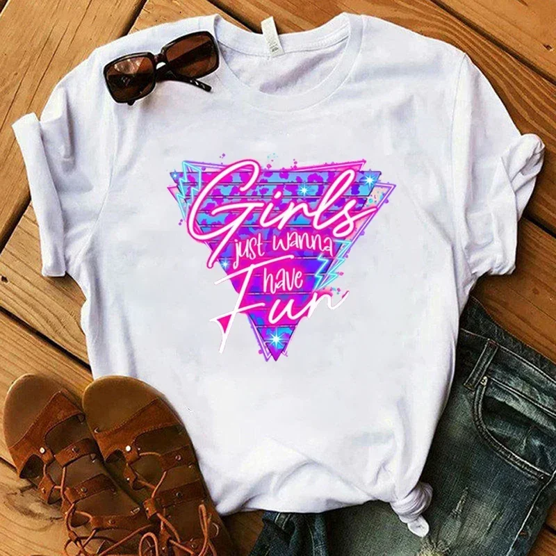 Sommer Streetwear Frauen Kleidung Ästhetische Kleidung Vintage frauen Casual Mode Kurzarm T-Shirt Grafik T Shirts Kleidung