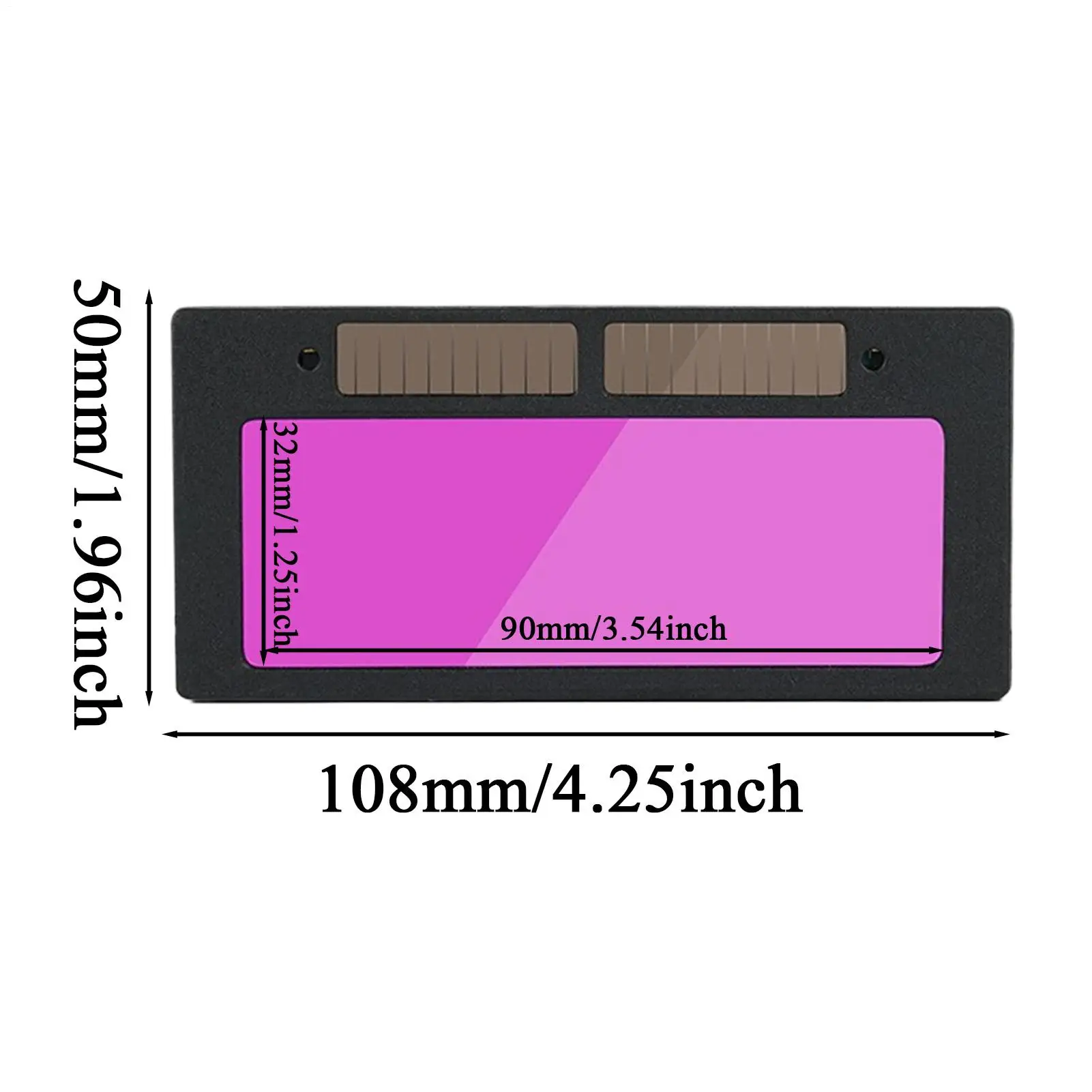 Automatic Welding Lens Filter Adjustable Shade Welding Lens Solar Powered Automatic Replacement Parts Helmet Accessories