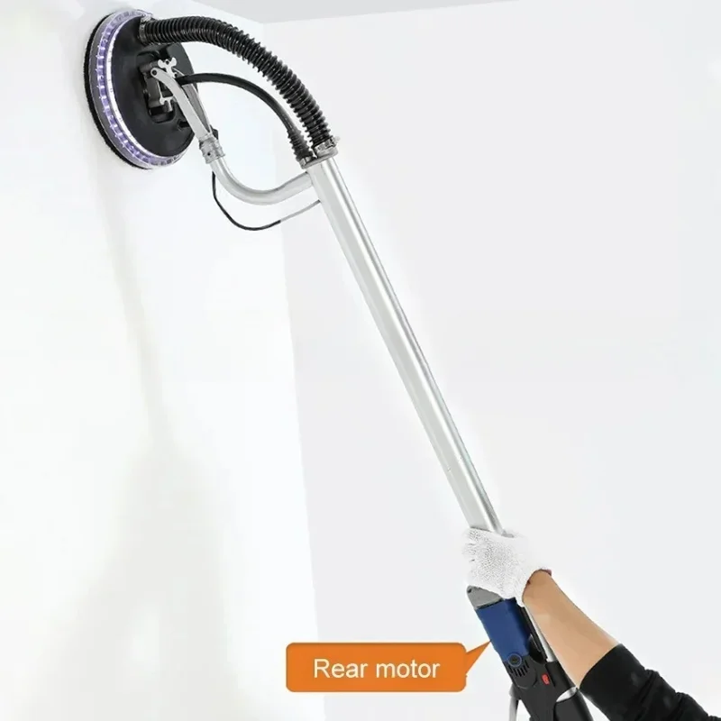 

Disc Sanding Sander Polisher With LED Light 220V 710W 1.6M Telescopic Long Pole Wall Grinding