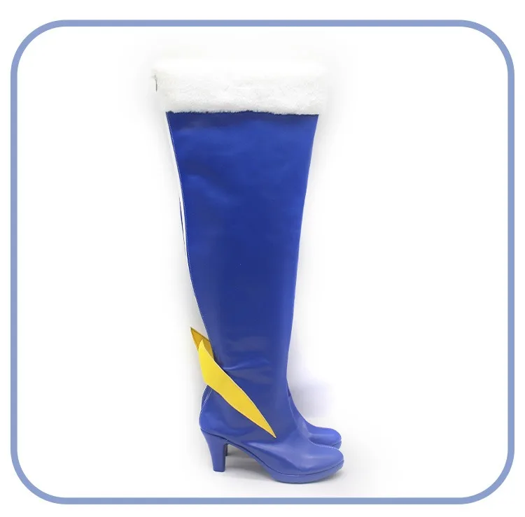 キュアコスモコスプレ靴アニメアクセサリーユニコスプレ小道具ハロウィンカーニバルブーツ PU 靴カスタムメイド