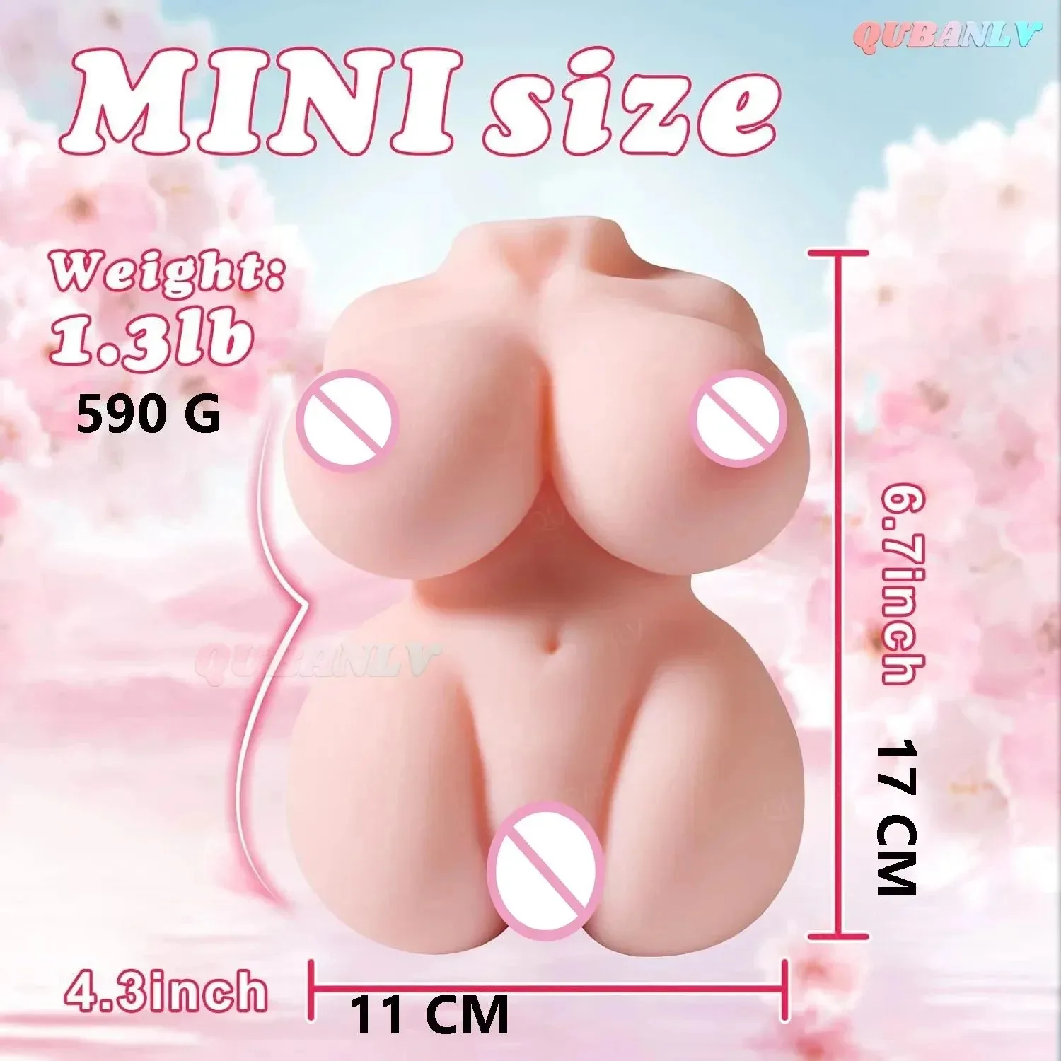 Realistic Soft TPE Half-Body Intimate Doll product image