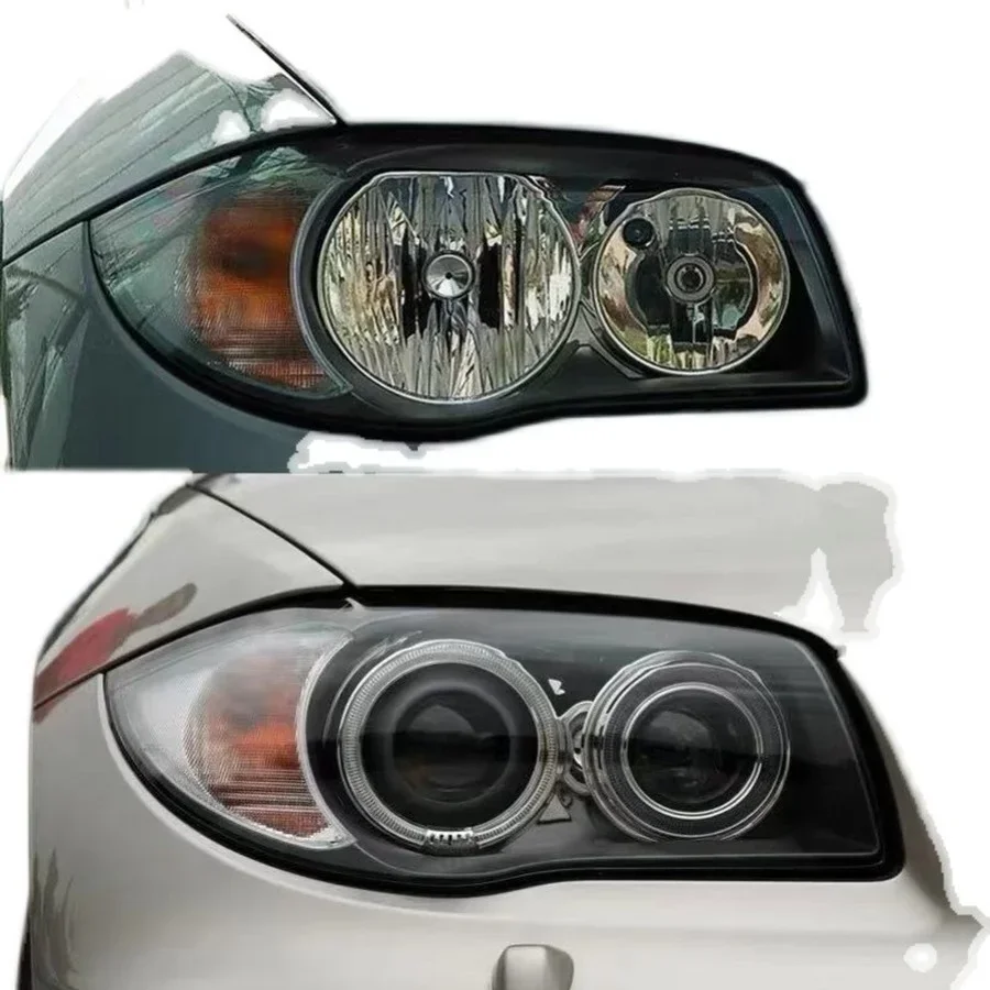 

Headlight Shell Transparent Headlamp Cover Lens Plexiglass Replace Original Lampshade For BMW 1 Series E81 E82 E87 E88 2004-2011