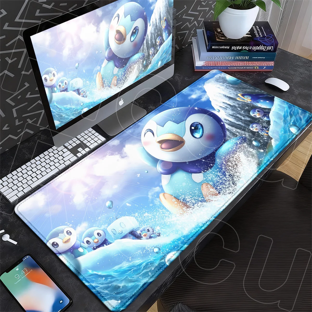 พรมปูพื้นโต๊ะทำงานลายโปเกมอน พ - Gaming Keyboard Blue บทวิจารณ์และราคา