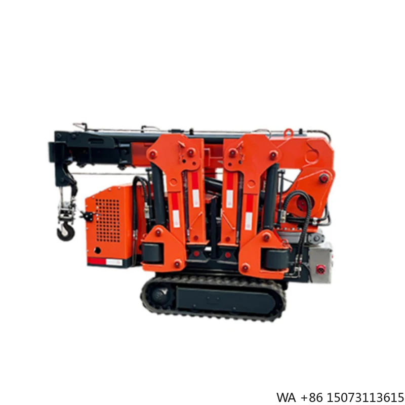 Mini-Raupen-Spinnenkran – anhebbarer, multifunktionaler Mikrokran