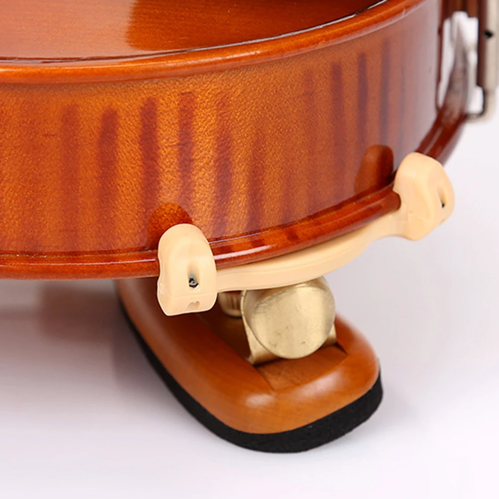 

2 Pcs Violin Shoulder Rest Non-slip Silica Gel Pads for 4/4-3/4 Violins Comfortable Beginner Support Accessories