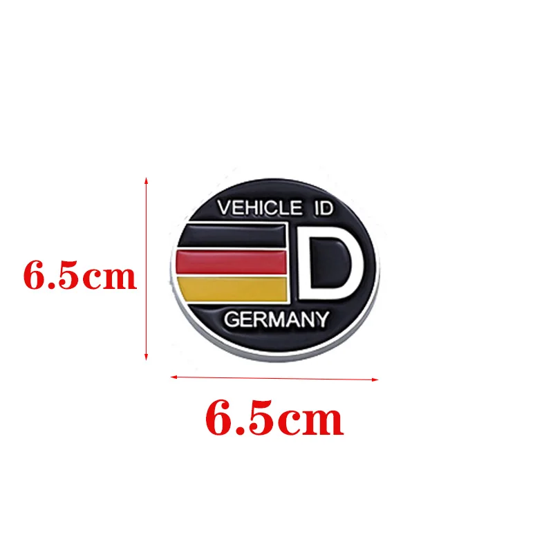 3D Metal Germany Wolfsburg Edition Logo Emblem Car Rear Trunk Sticker Front Grill Badge For VW GTI Golf 2 3 4 5 6 7 MK2 MK3 MK4