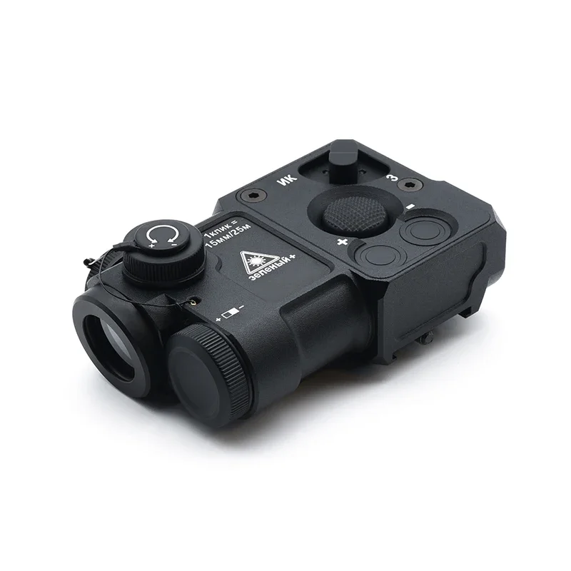 New PERST-4 Tactical PEQ Visible Green and IR Laser Aiming Indicator Pointer with Upgraded Switch Perst4 for Tactical Hunting