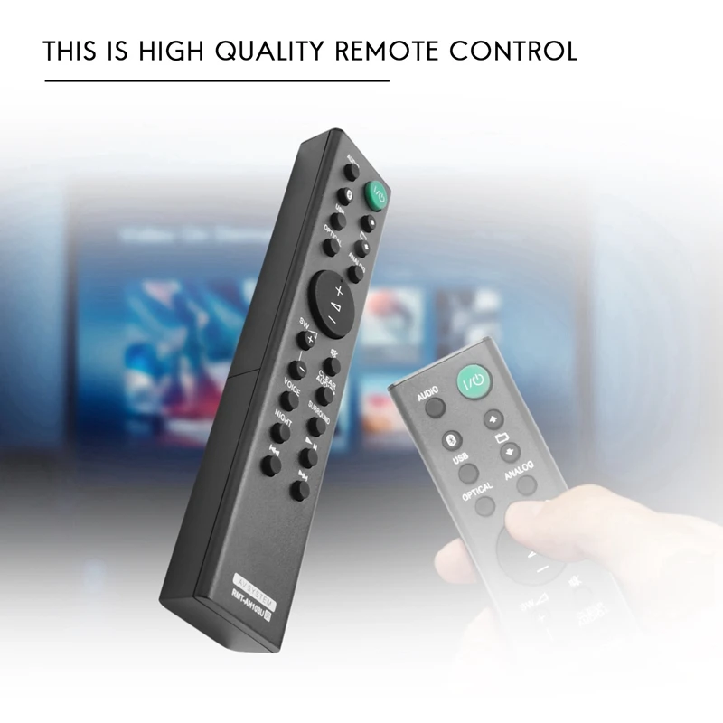 RISE-2X RMT-AH103U Remote Control For Sony Sound Bar HT-CT80 SA-CT80 HTCT80 SACT80 SS-WCT80 RMTAH103U