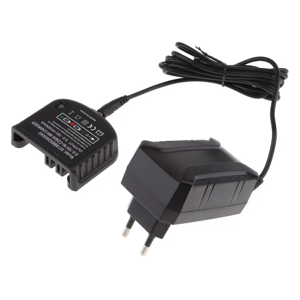 شاحن بطارية ليثيوم أيون، قابس هندسي بلاستيكي أسود، محول شحن LED لسلسلة بلاك اند ديكر LBXR20 #3