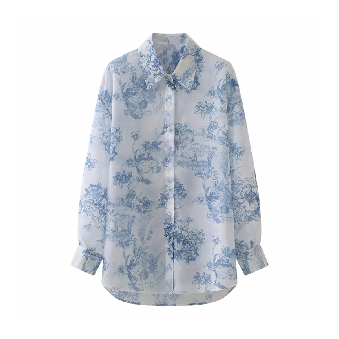 

Рубашка с длинным рукавом и принтом кораллов NIGO # nigo94796