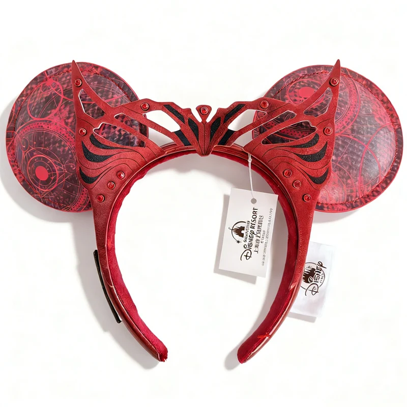 Disney Princess Headband Mickey Ear Rapunzel Sequin Bow Hair Hoop Birthday Gift Girl Accessories Halloween Gift Christmas Jack image 3