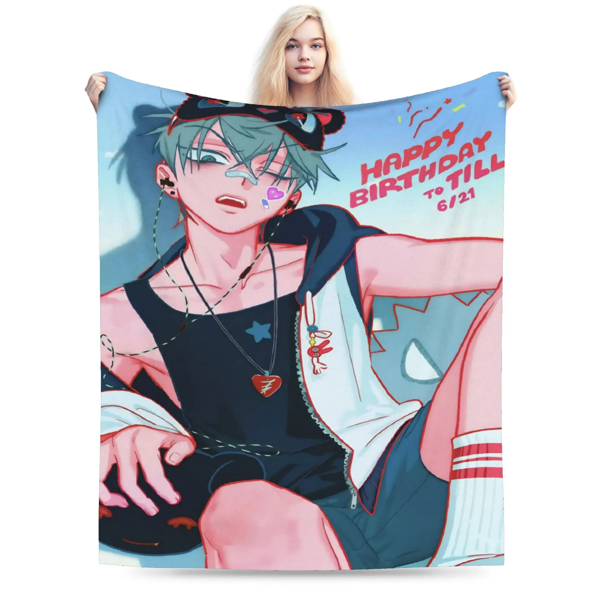 Till ALNST Zombie Alien Stage  Blankets Super Soft Fleece Relax Gifts  Throw Blanket Bedding Throws