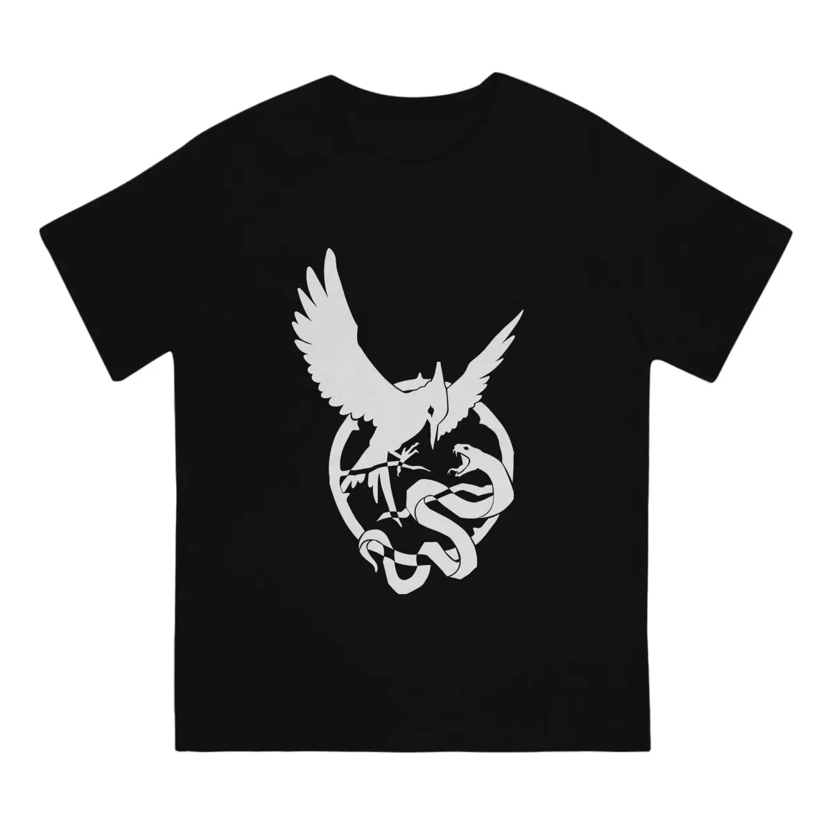 The Hunger Games  The Ballad Of Songbirds Men's T Shirts T-The Hunger Games Coriolanus Snow Funny Tee Shirt Short Sleeve