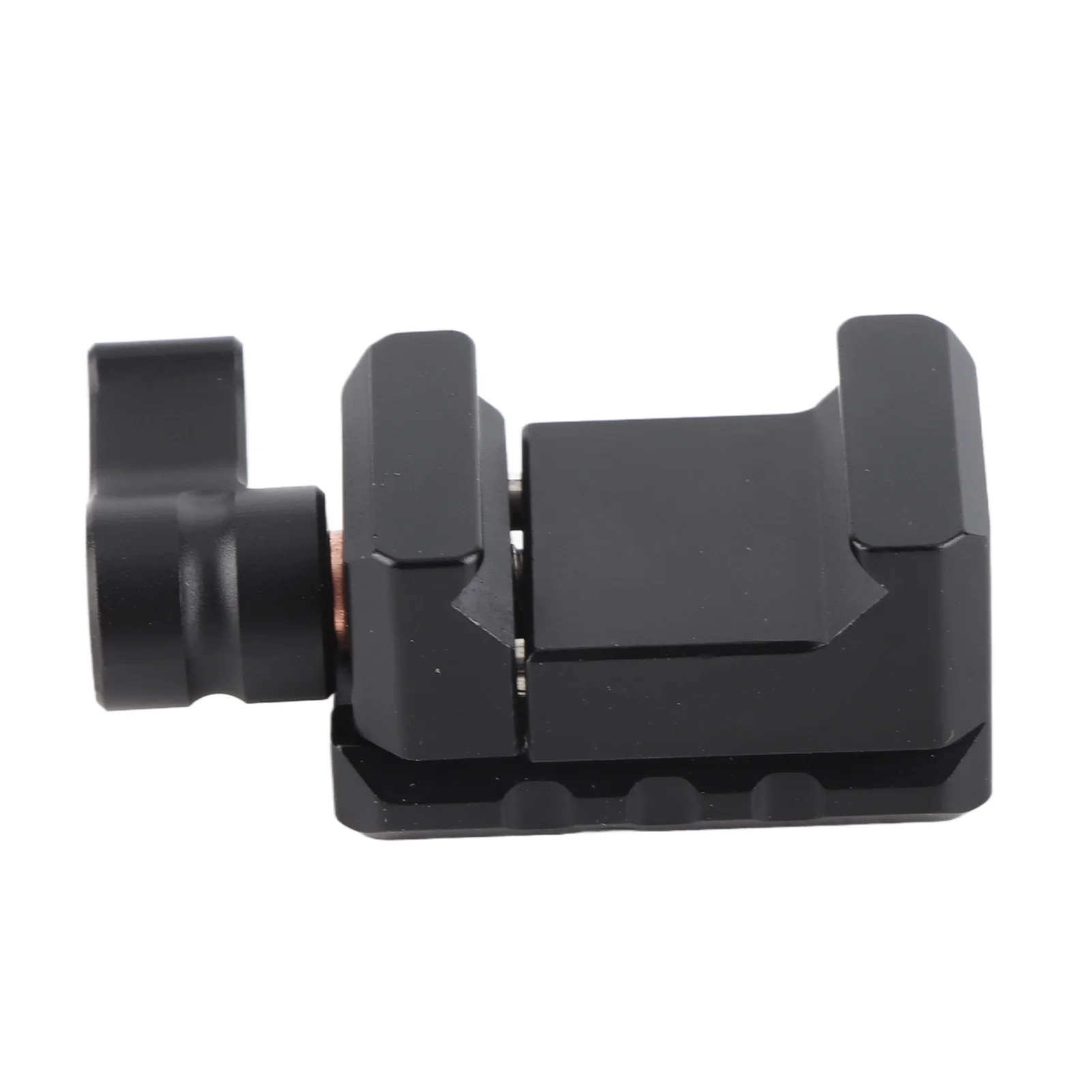 NATO Clamp Quick Release NATO Lock Clamp with 1/4 Inch 3/8 Inch Thread Cold Shoe Mount Camera Cage Expansion Accessories
