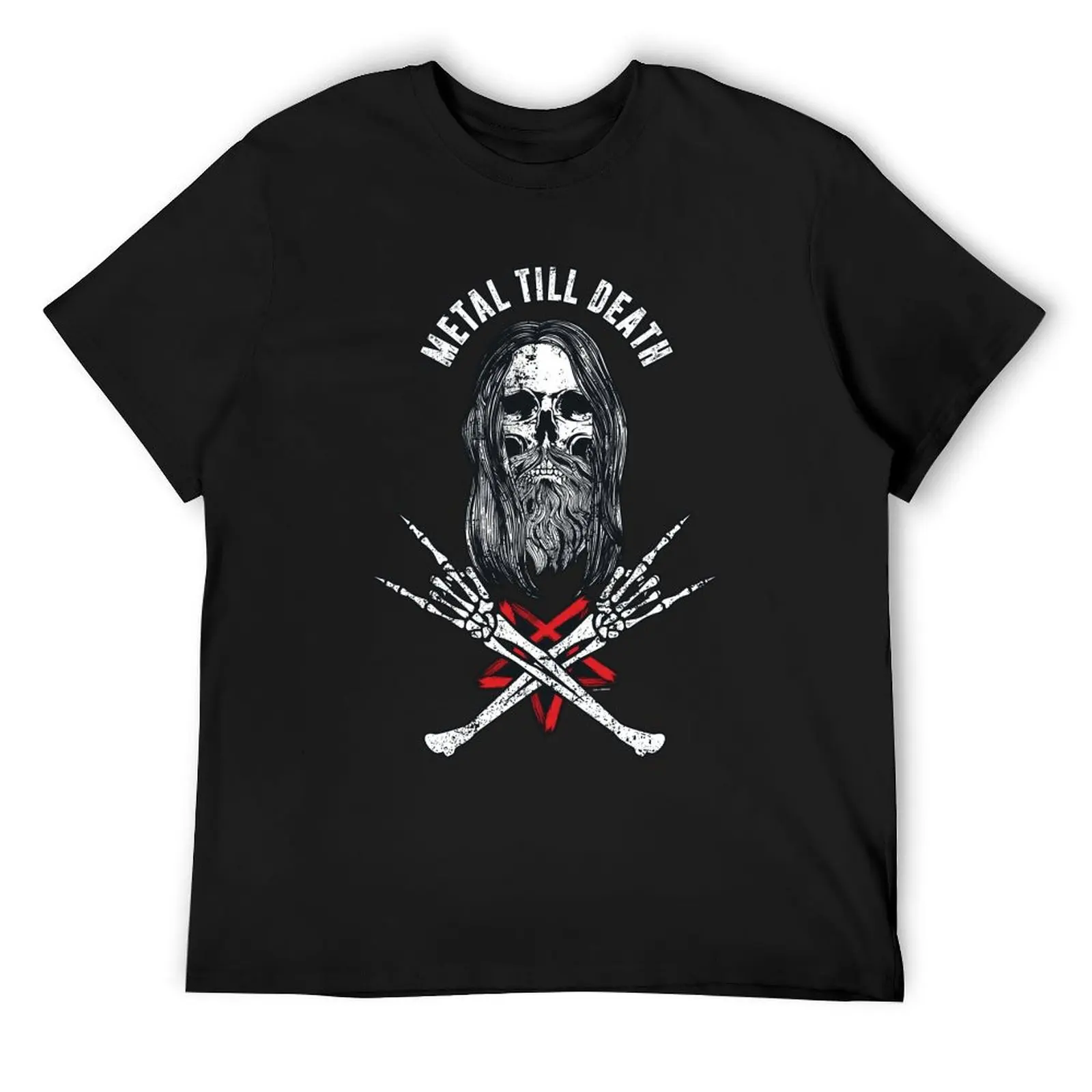 

Metal Till Death T-Shirt Clothing cute clothes quick-drying vintage clothes plus size men clothing