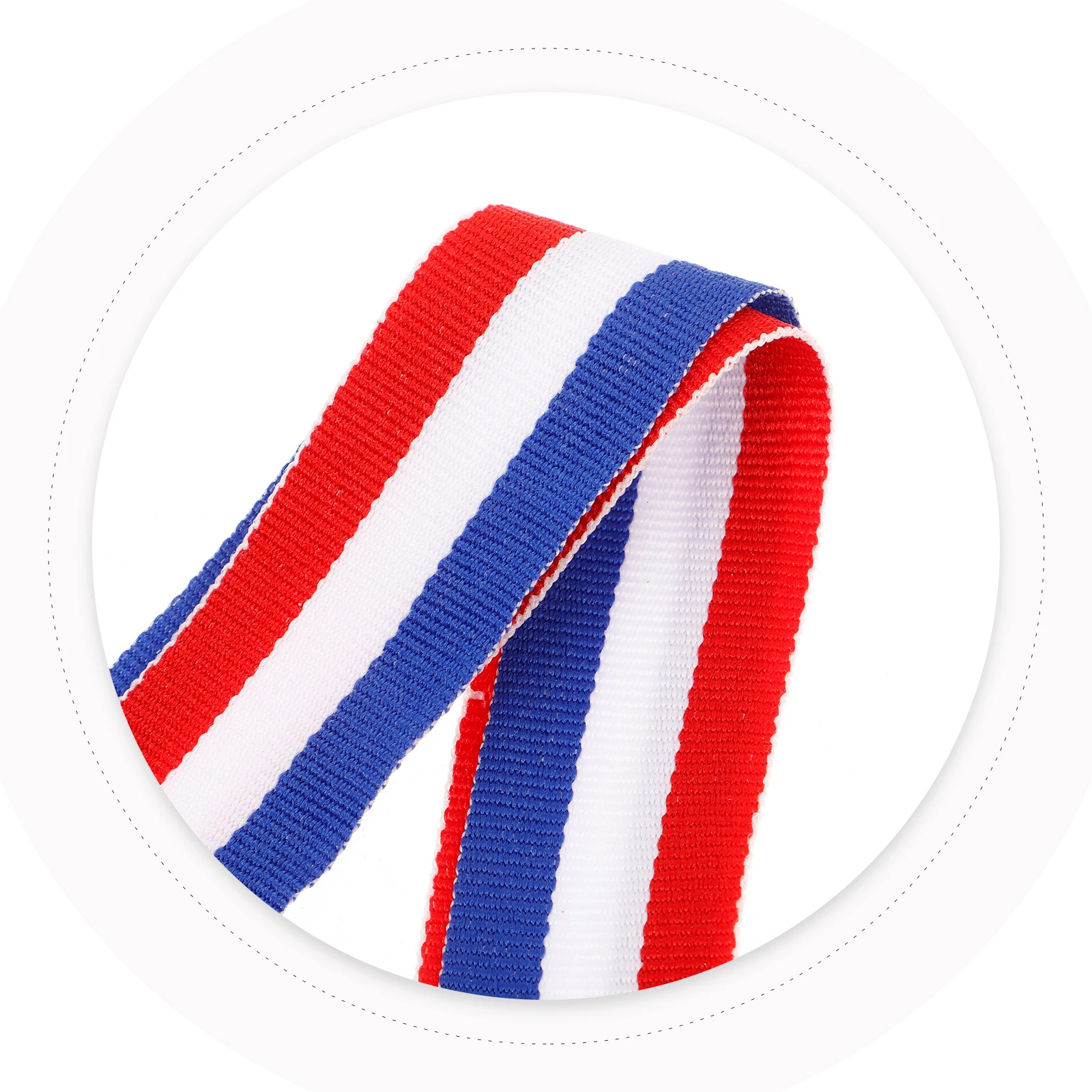 

25pcs Ribbons Neck Ribbon for Competition Medal Hanger Sport Party Lanyard with Clip Medal Lanyard Sports Meeting School Award