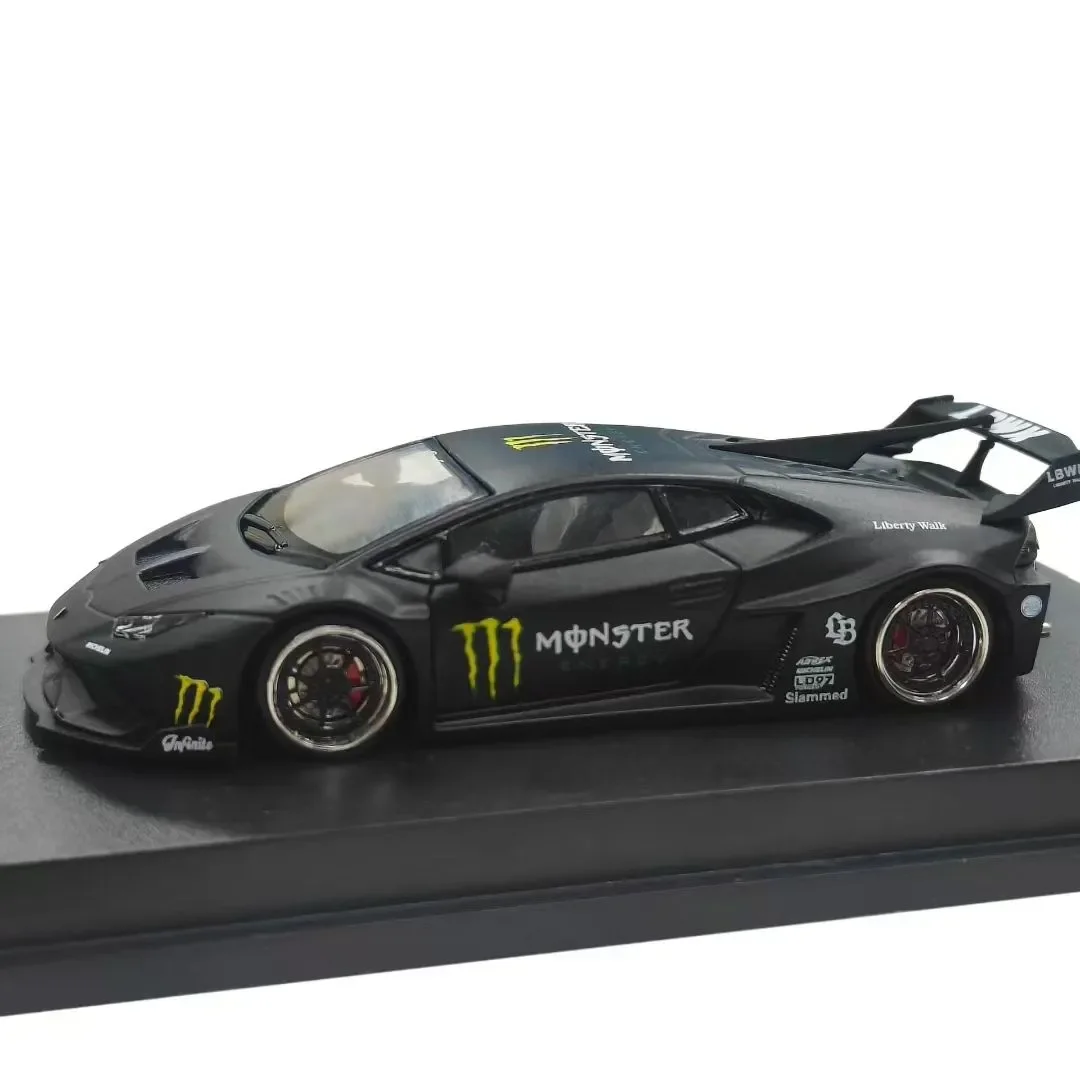 MJ MODELO 1/64 Lamborghini Maverick Hurricane, modelo de coche de aleación a pequeña escala, adorno de colección