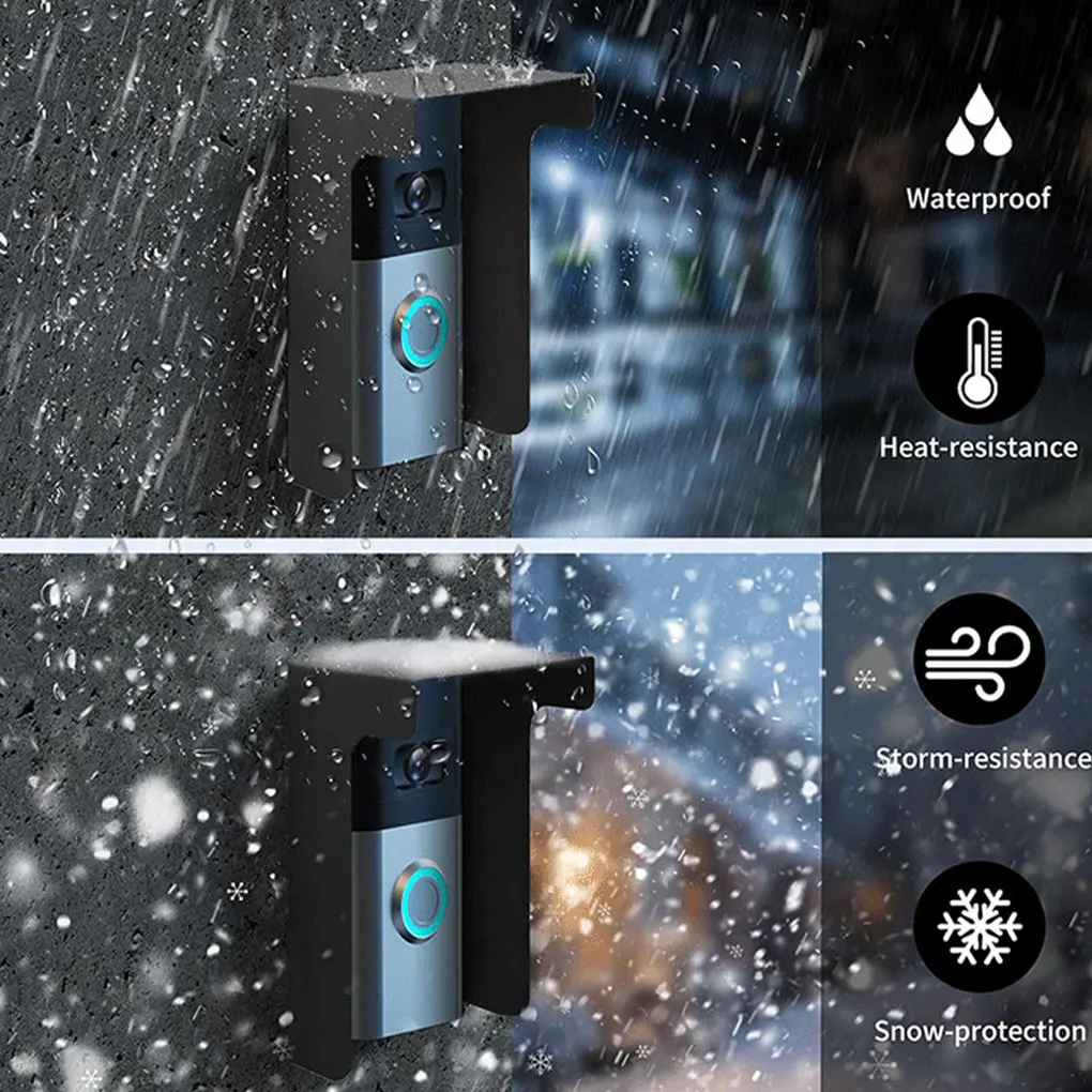 Metal Outdoor Doorbell Frame Cover Durable Steel Construction For Long-Term Durable And Reliable