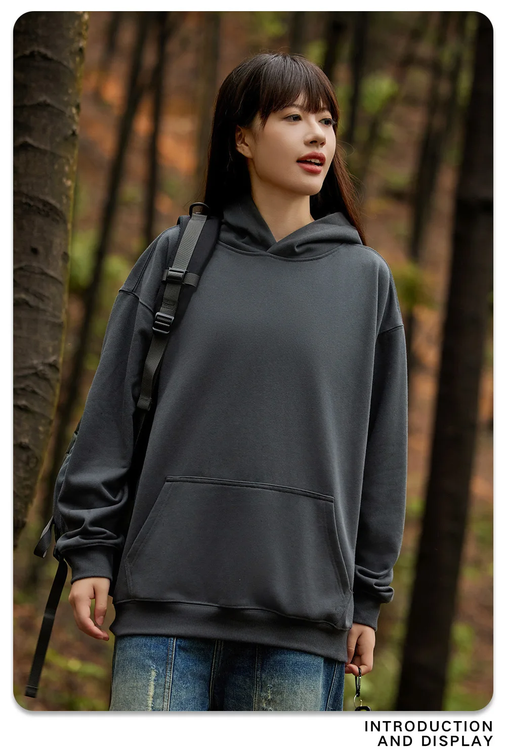 IEFB New Autumn Men's Sweatshirts Hooded Solid Color Lager Pocket Casual Thick Menswear Loose Pullover Male Hoodies 9W424