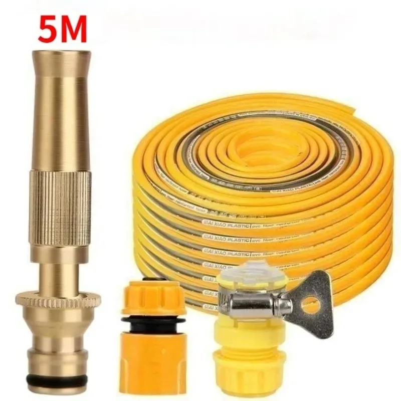 

10M Expandable High Pressure Water Hose - Multifunctional Spray Nozzle for Car Washing & Garden Irrigation
