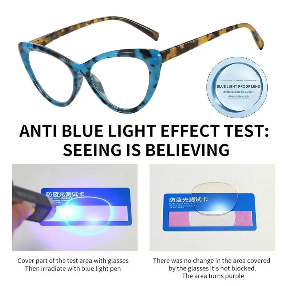 Blue Ray Blocking Anti-Blue Light Reading Glasses Ultralight Eye Protection Hyperopia Glasses PC Optical Spectacle Eyeglass