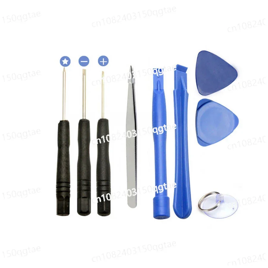 300 Sets (3000pcs) 10 in 1 Pry Tool Opening Tools Kit with Tweezer for Cell Phone 4 4S 5 5S