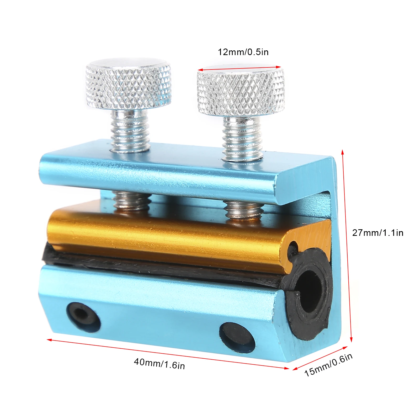 Cable Luber Lubrication Tool Motorcycle Dual Cable Oiler Luber Lubricator Tool Aluminium Rubber Modification for ATV Cable Oiler