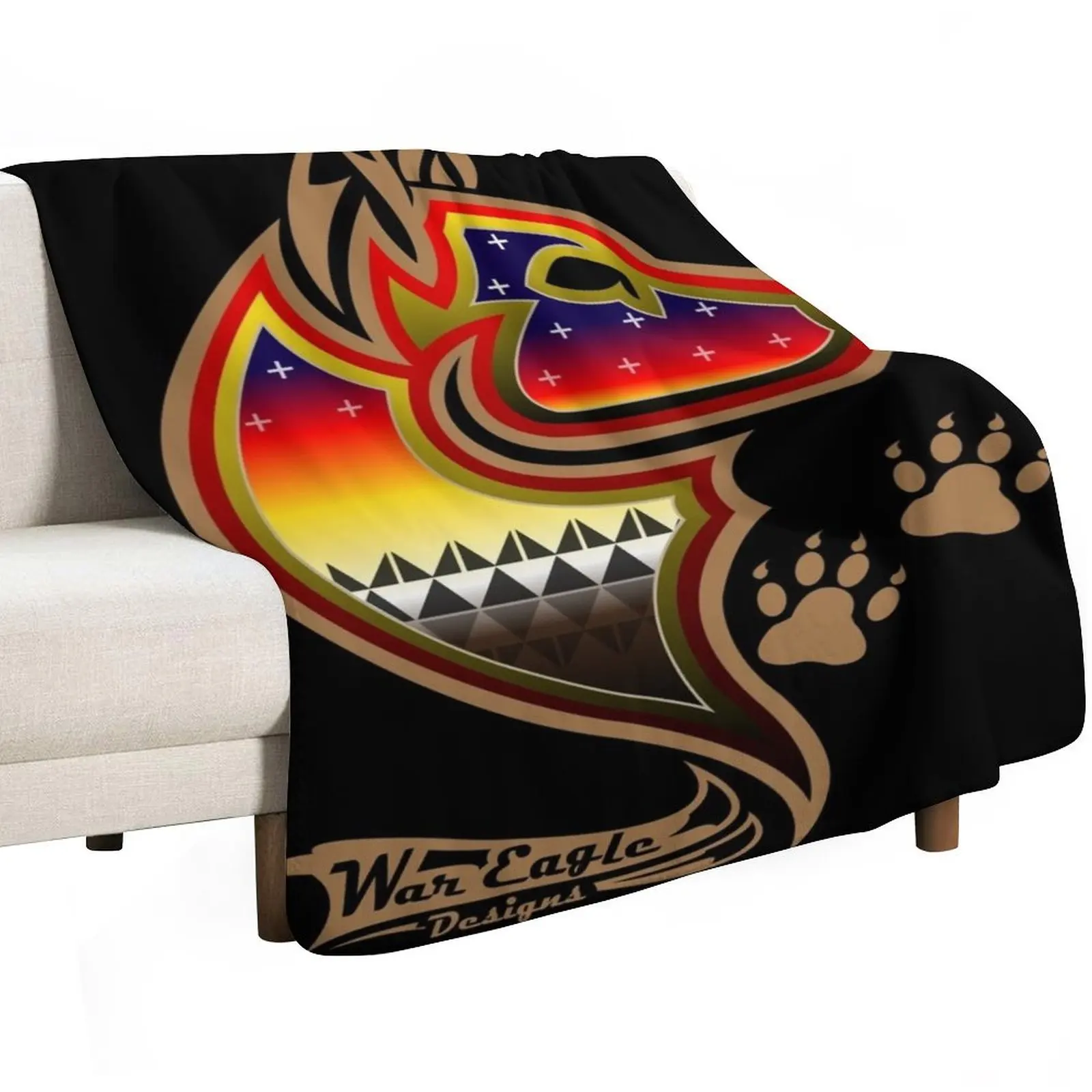 Protecting the people Brown Wolf Throw Blanket Moving warm for winter Plaid on the sofa Polar sofa bed Hairy Blankets