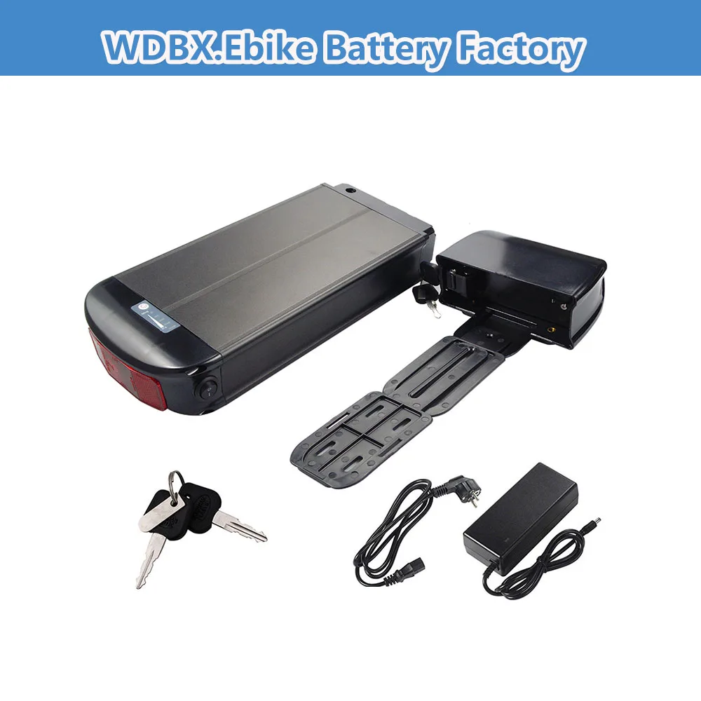 

36V 48V Rear Rack Electric Bicycle Lithium-ion battery for Phylion-Batterie XH370-10J DolDave 12.8Ah 10.4Ah 15Ah 17.5Ah 20Ah