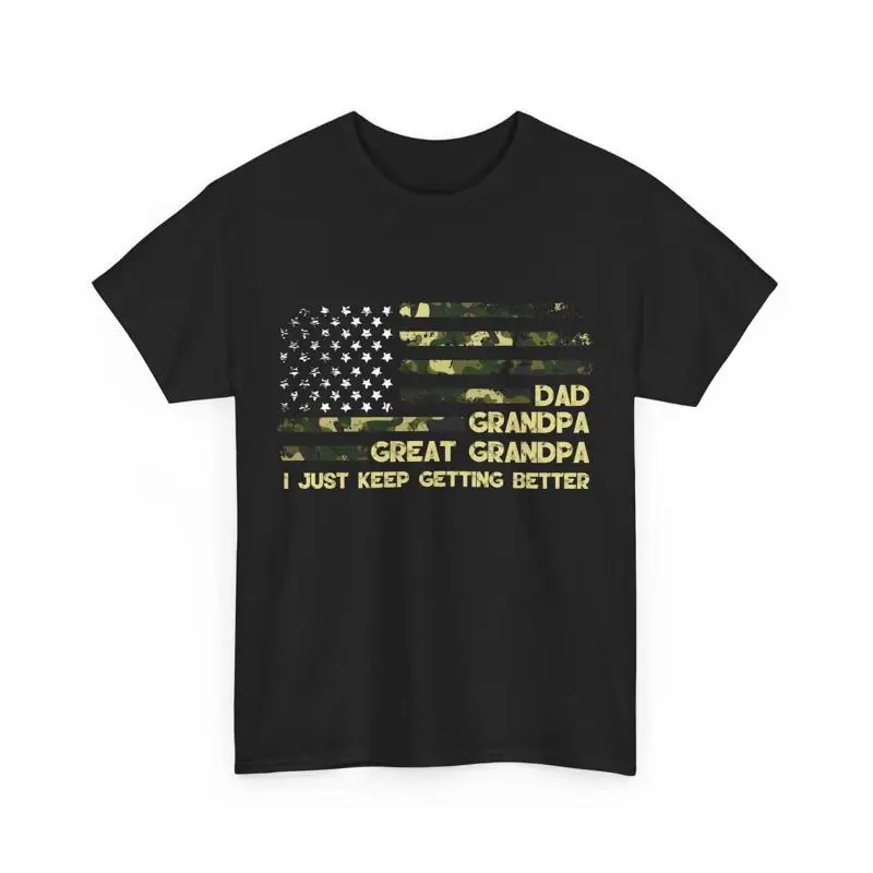 

Dad Grandpa T shirt American Flag Father's day Camo Men Daddy Vintage