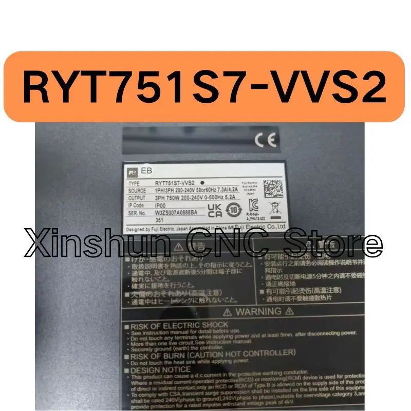 

Новый сервопривод RYT751S7-VVS2 750W для быстрой доставки