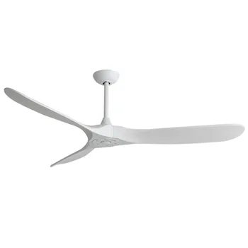 나무 날 장식 천장 선풍기 환풍기 조명 리모컨, 42, 52, 60, 70 인치, DC 85V - 260V 모터 3 개