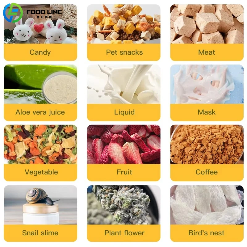Household Freeze Dryer Machine Energy Efficient Design Save Electricity Home Food Drying Equipment Support Customized view 6