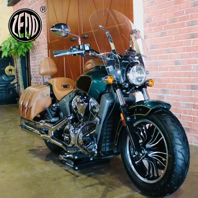 Geeignet für Indian Scout Bobber Motorrad Modifizierte Verstärkte 5mm Schnellverschluss-Windschutzscheibe Edelstahl-Halterung Upgrade