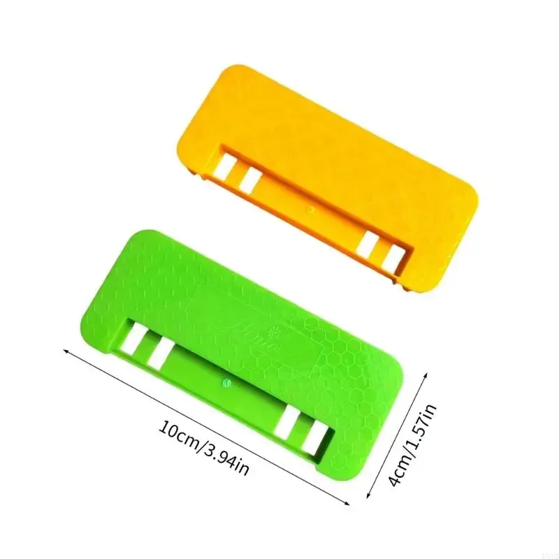 50 Pieces Solid Honeycomb Uncapping Holder Panel Beehive Frame Shelf for Square & round Honey Buckets - Honeycomb Holding Panel