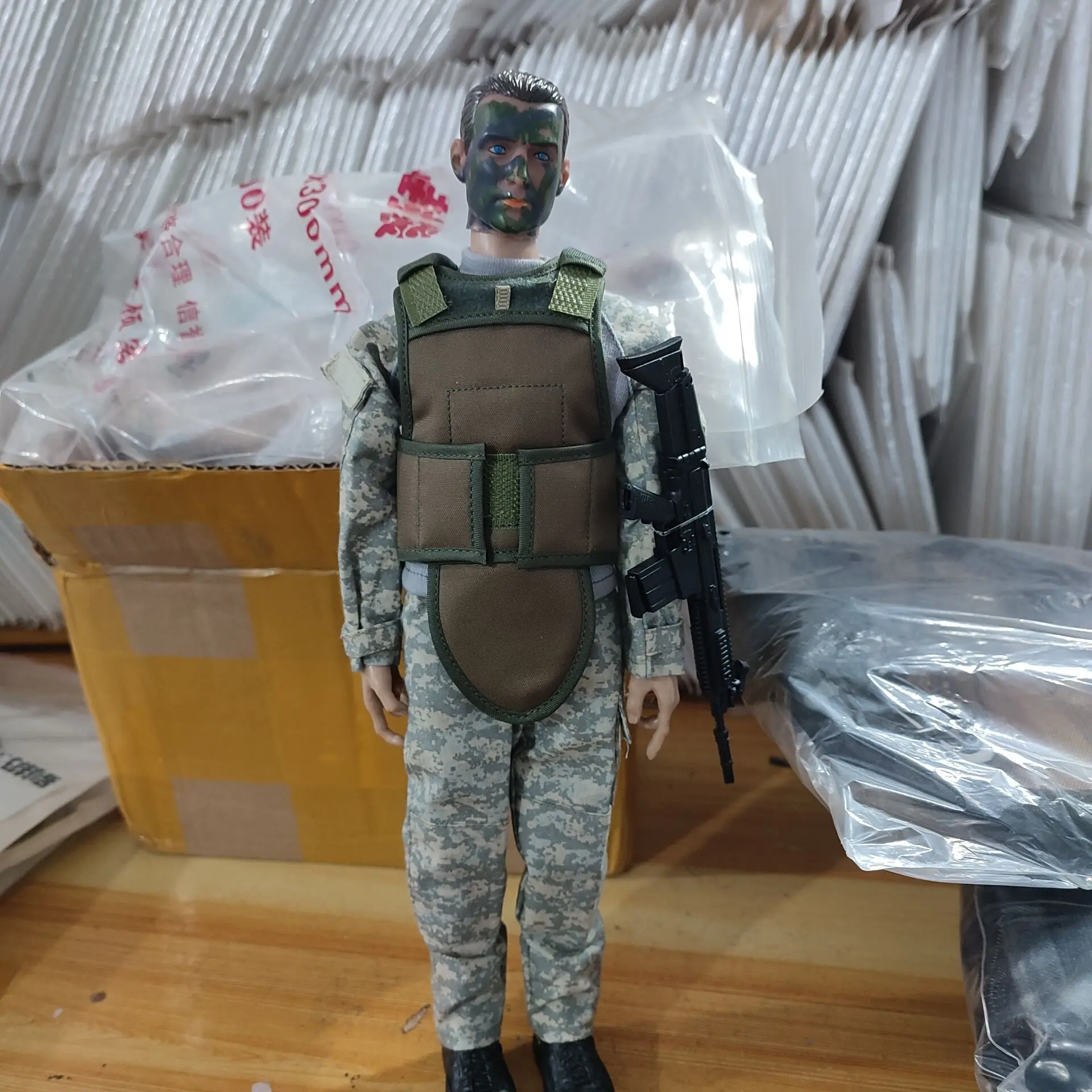 1/6 Scale vestiti Action Figure Dropship Desert Uniform Set USMC 1:6 tuta Siamese abiti da lavoro pantaloni da combattimento Fit 12 pollici corpo