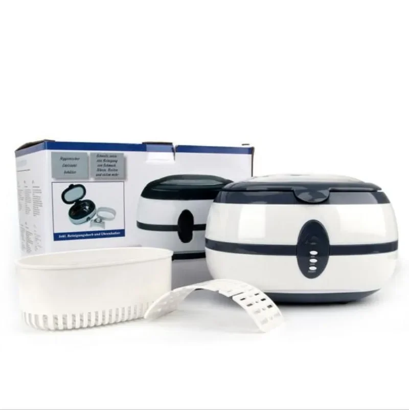 600ml 35W Stainless Steel Professional Digital D ental Ultrasonic Cleaner VGT-800 for Cleaning Eyeglasses Jewelry Watches