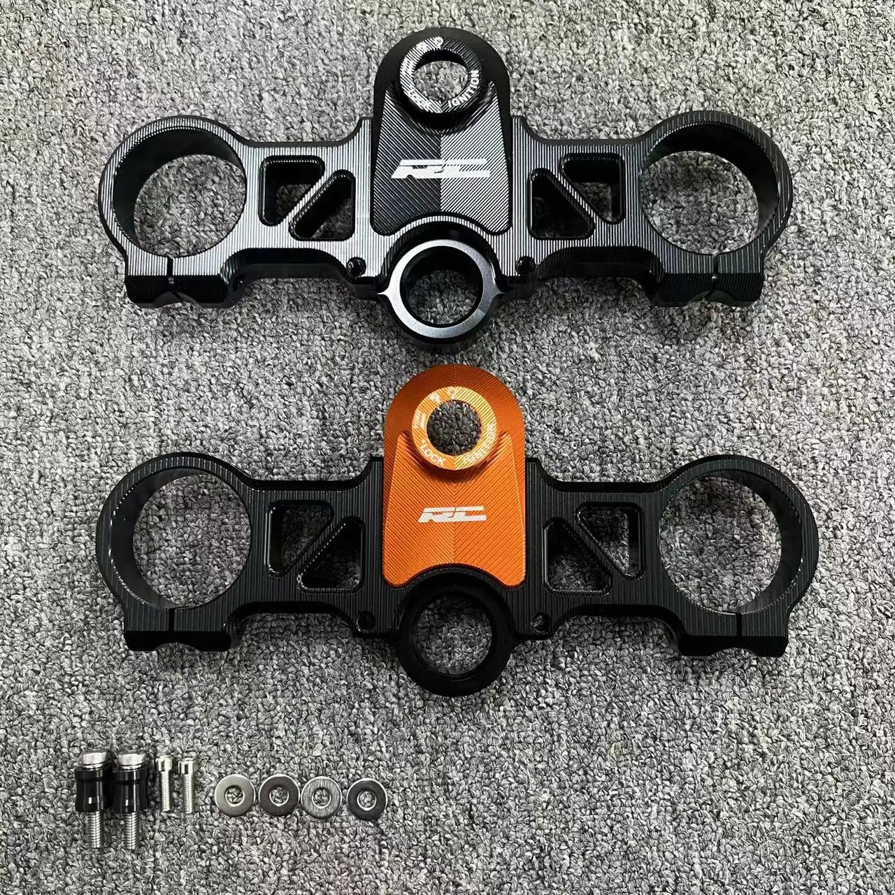 For RC200 RC390 2014-2021 CNC Aluminum Front Fork Lowering Triple Tree Front End Upper Top Clamp