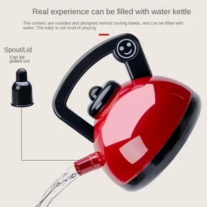 Juego para niños para cocinar juguetes de cocina para bebés Cocinas de cocina Utensilios de simulación de niños 10 mejores set de cocina de ventas para niños - №6