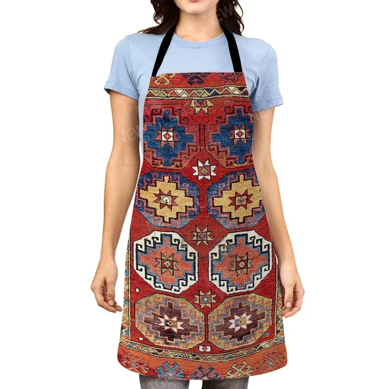 Aesthetic Women kitchen apron original Children Waterproof girl custom man waiter work apron oil proof Morocco vintage Persia