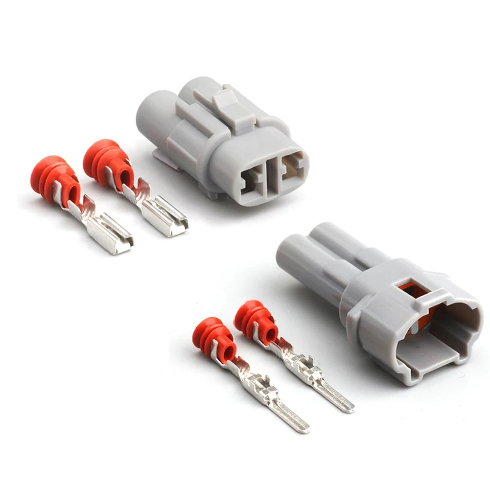 Female Wire Connector Waterproof 2-pin Automotive Plastic Sealed For Home Office School Brand New High Quality