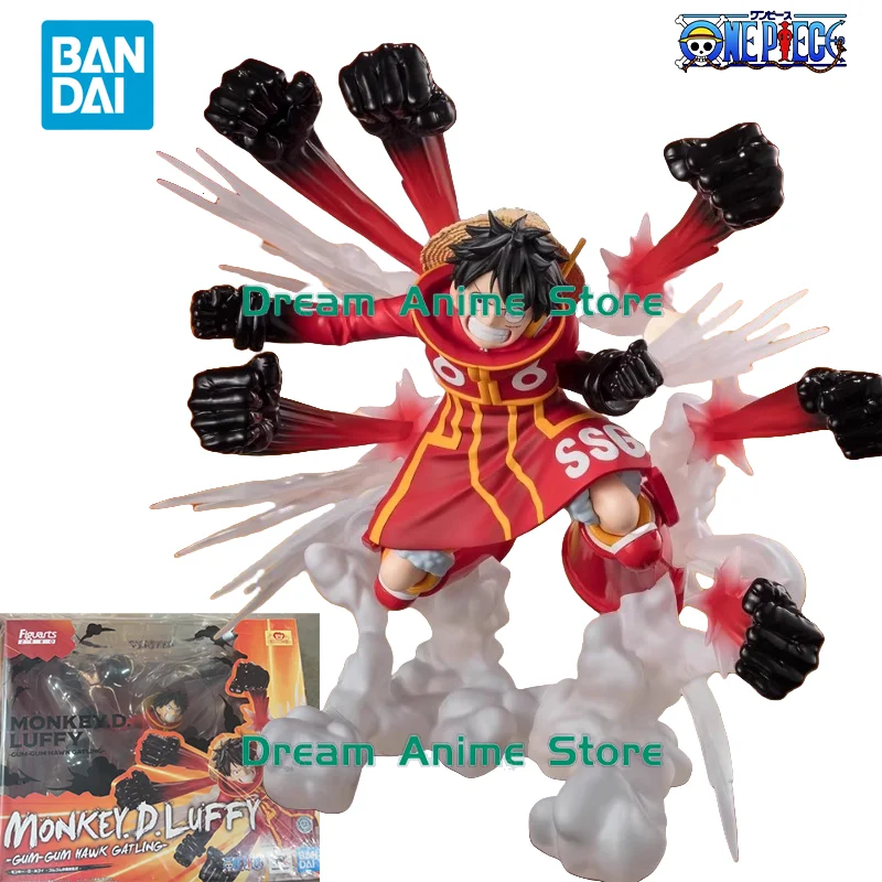 

Bandai Original One Piece Anime Model Zero Monkey D. Luffy Action Figure Toys Collectible Ornaments Gifts for Children