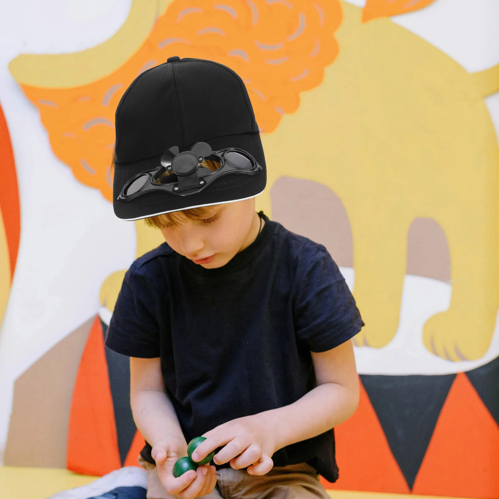 

Solar Power Fan Baseball Cap Lightweight Breathable Outdoor Sports Hat Cooling Fan Sun Protection Cap Unisex Summer Hat