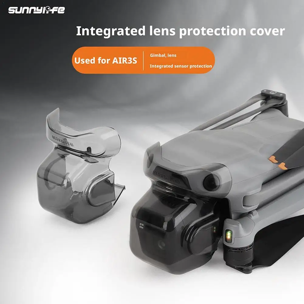 For AIR 3S Lens Cover Gimbal Sensor Integrated Protective Cover Shell Anti-knock Portable Accessories For DJI AIR 3S