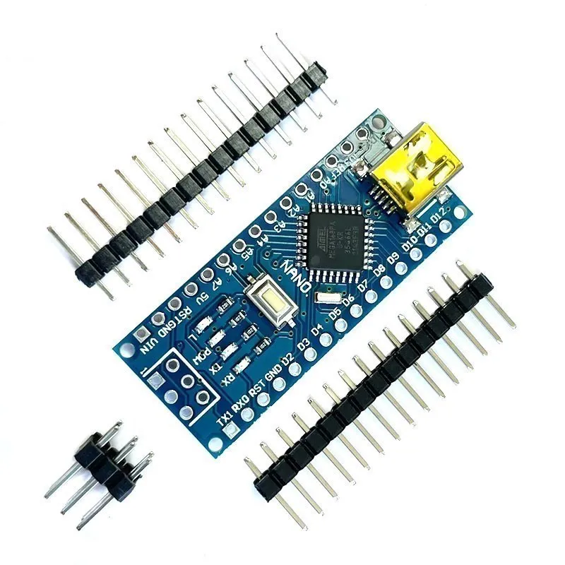 For Nano Mini USB With The Bootloader Compatible Red Controller for Arduino CH340 driver 16Mhz  ATMEGA168P