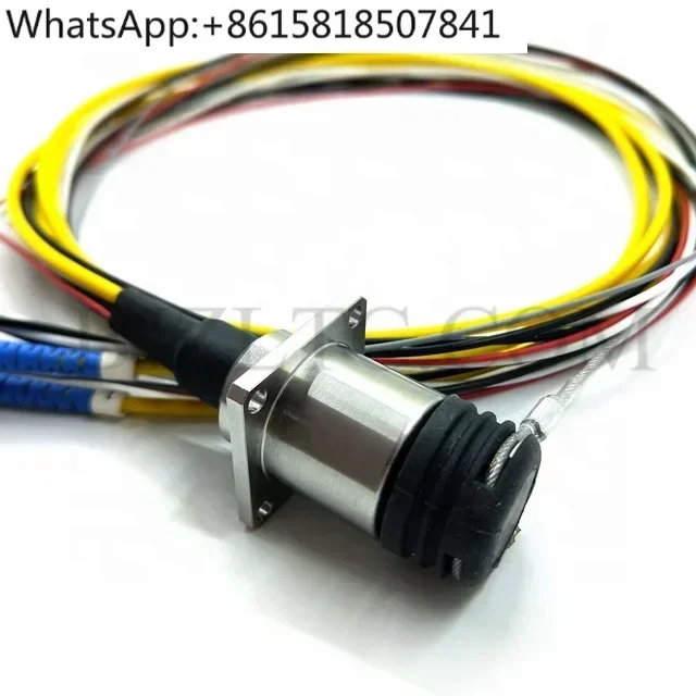 Self-latching Connector SMPTE Hybrid  fiber cable socket assembly